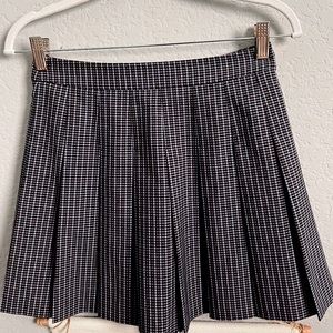 Mini pleated skirt
